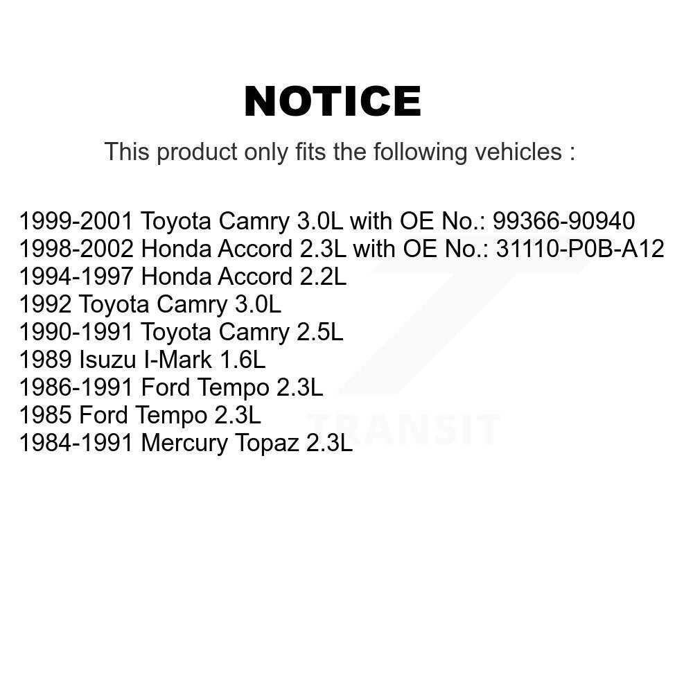 Accessory Drive Belt BAN-6PK940 For Honda Accord Toyota Camry Ford Tempo Mercury