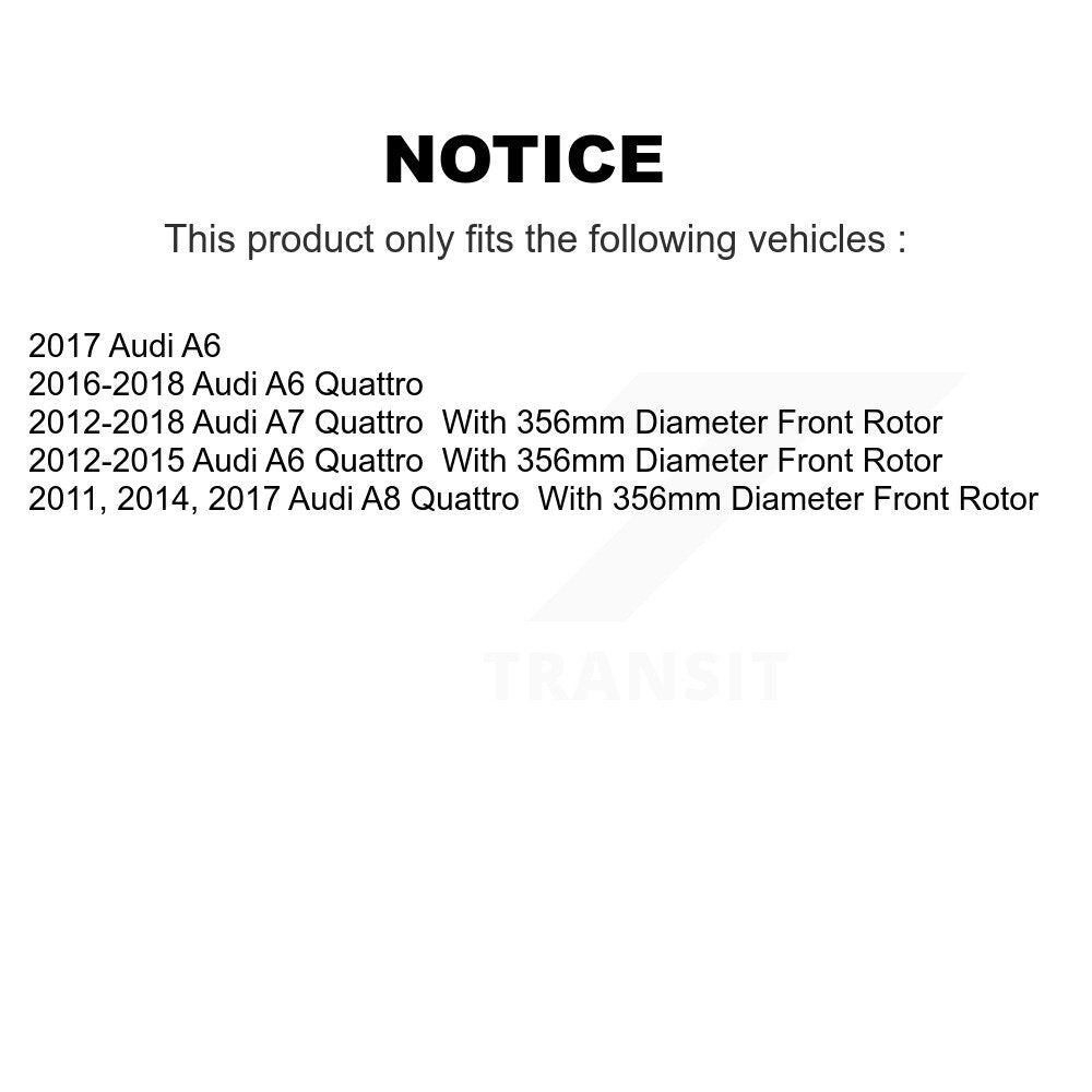 Ceramic Disc Brake Pads Front CMX-D1549 For Audi A6 Quattro A7 A8