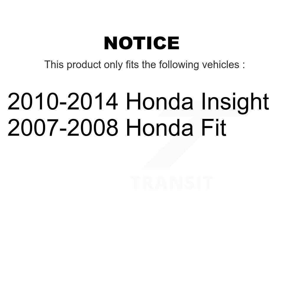 Wheel Bearing Front Pair For Honda Fit Insight