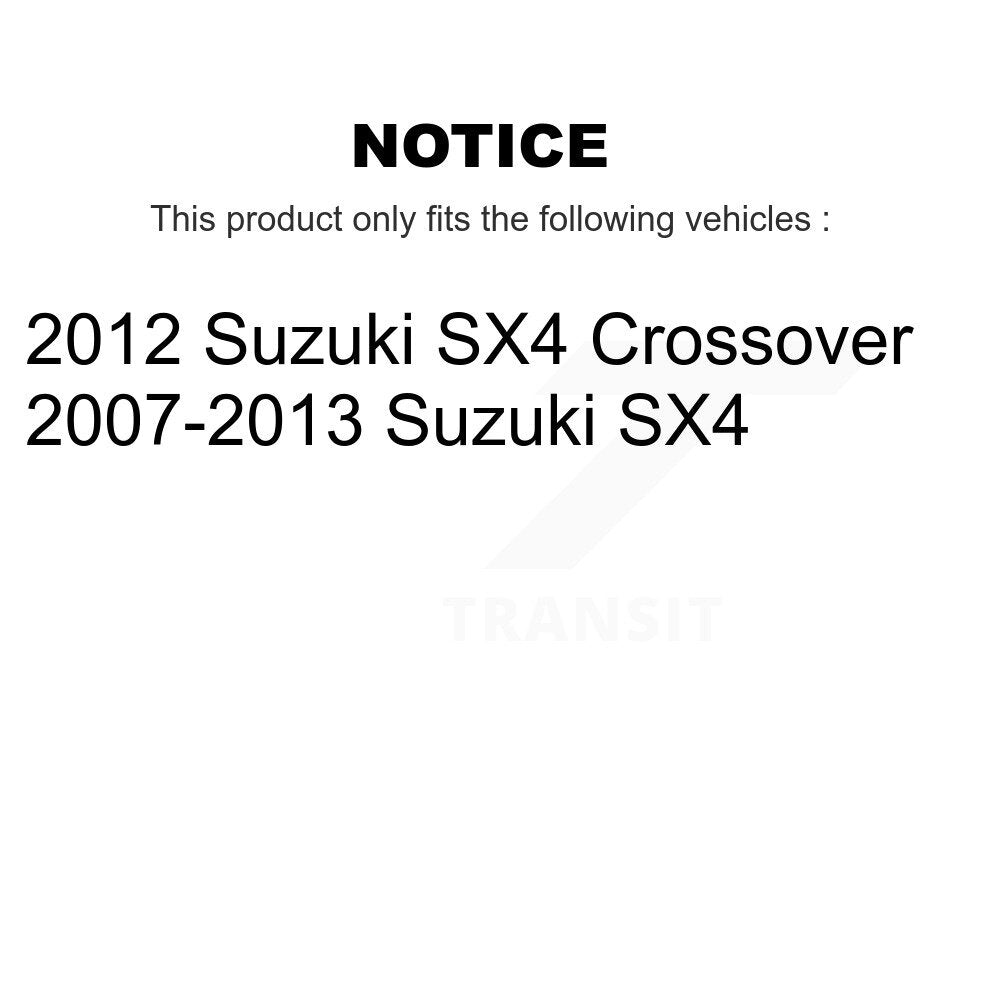 Wheel Bearing Front Pair For Suzuki SX4 Crossover