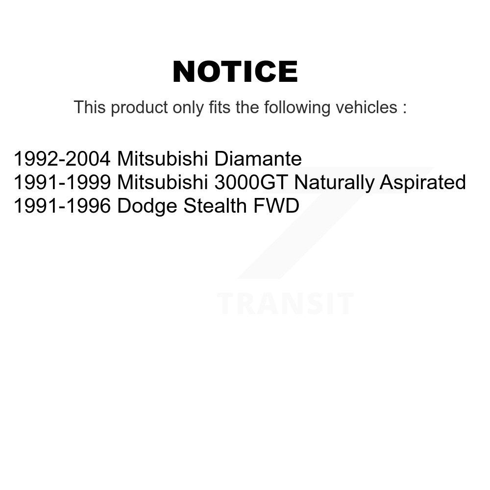 Wheel Bearing Front Inner Pair For Dodge Stealth Mitsubishi 3000GT Diamante