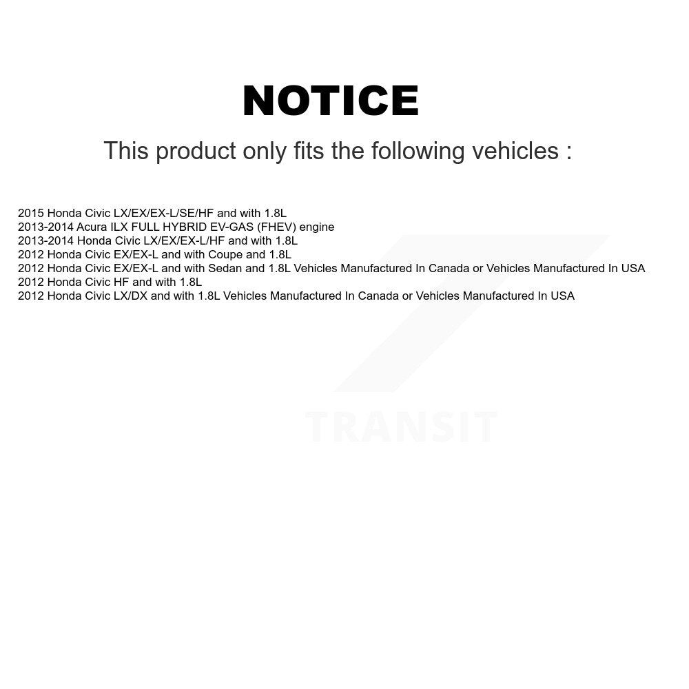 Wheel Bearing And Hub Assembly Front Rear Kit For Honda Civic Acura ILX