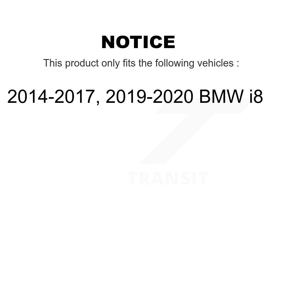 Wheel Bearing & Hub Assembly Front Rear Kit For BMW i8