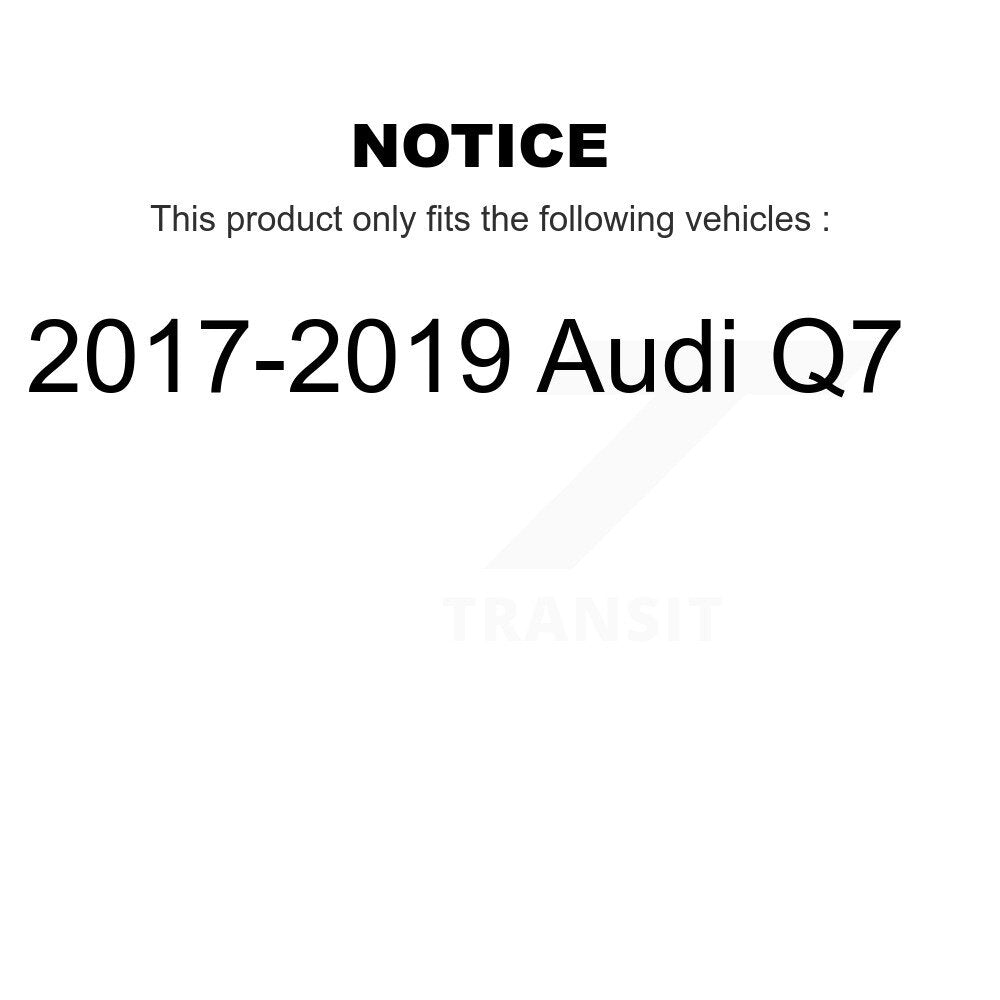 Wheel Bearing Assembly Front Rear Kit For 2017-2019 Audi Q7