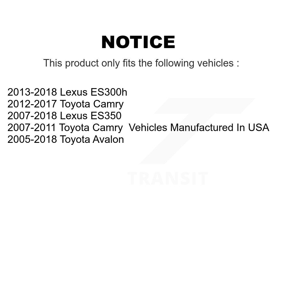 Lower Suspension Ball Joints Pair Front Kit For Toyota Camry Lexus ES350