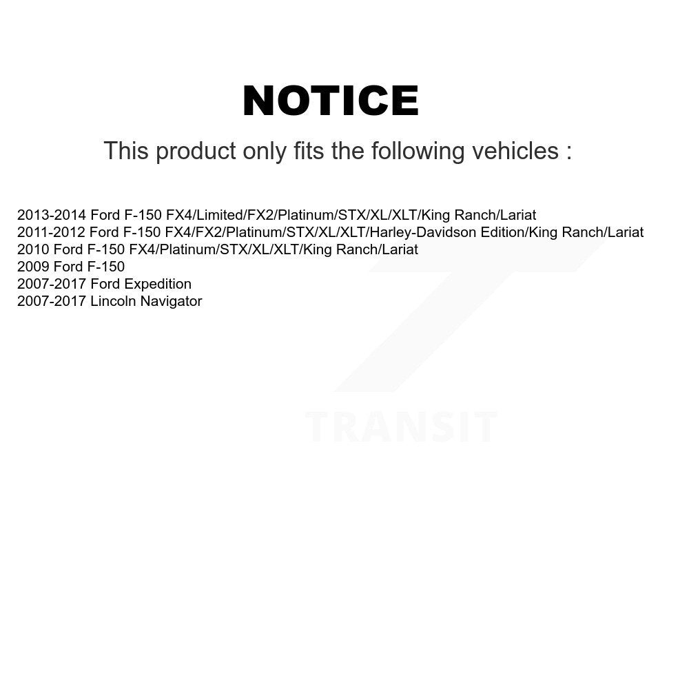Ball Joint And Tie Rod End Front Kit For Ford F-150 Expedition Lincoln Navigator