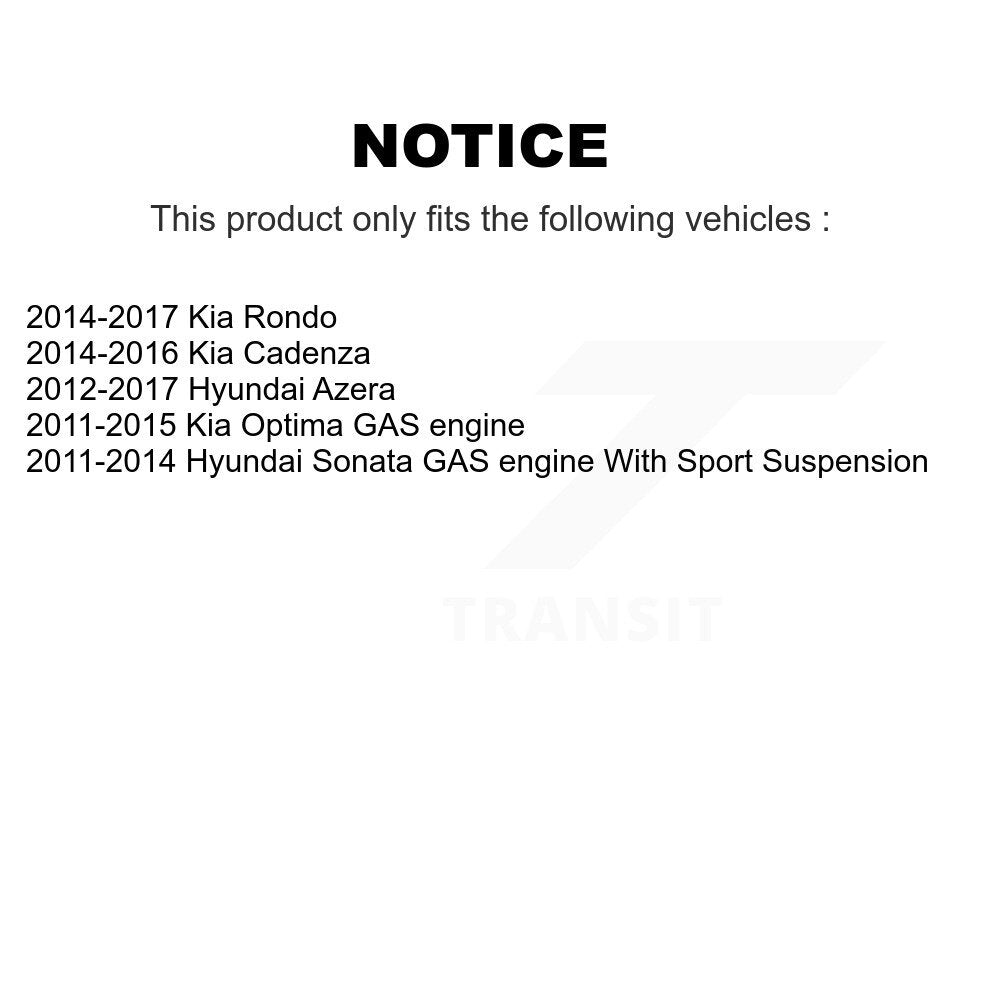 Ball Joint And Tie Rod End Front Kit For Hyundai Sonata Kia Optima Rondo Cadenza