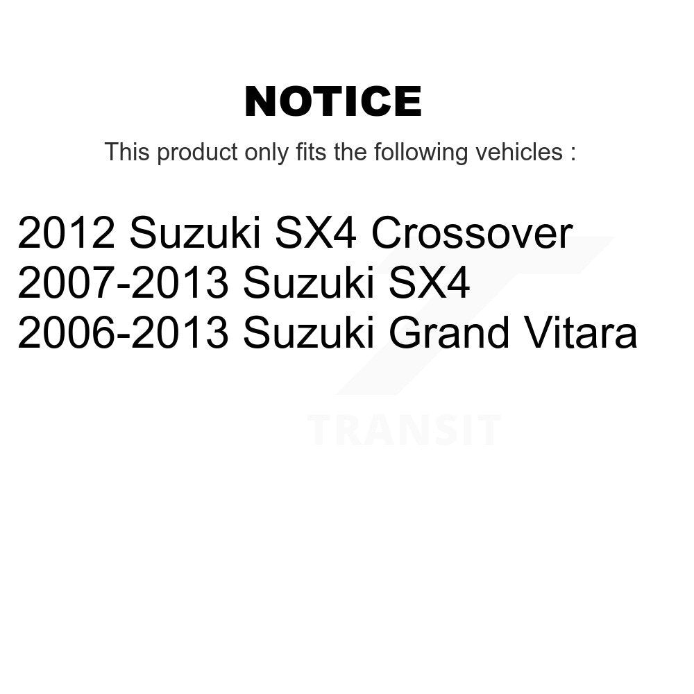 Steering Tie Rod End Front Outer Pair For Suzuki SX4 Grand Vitara Crossover