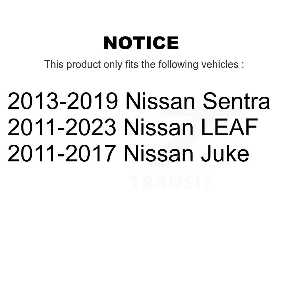 Suspension Strut Shock Mounting Front Kit For Nissan Sentra LEAF Juke