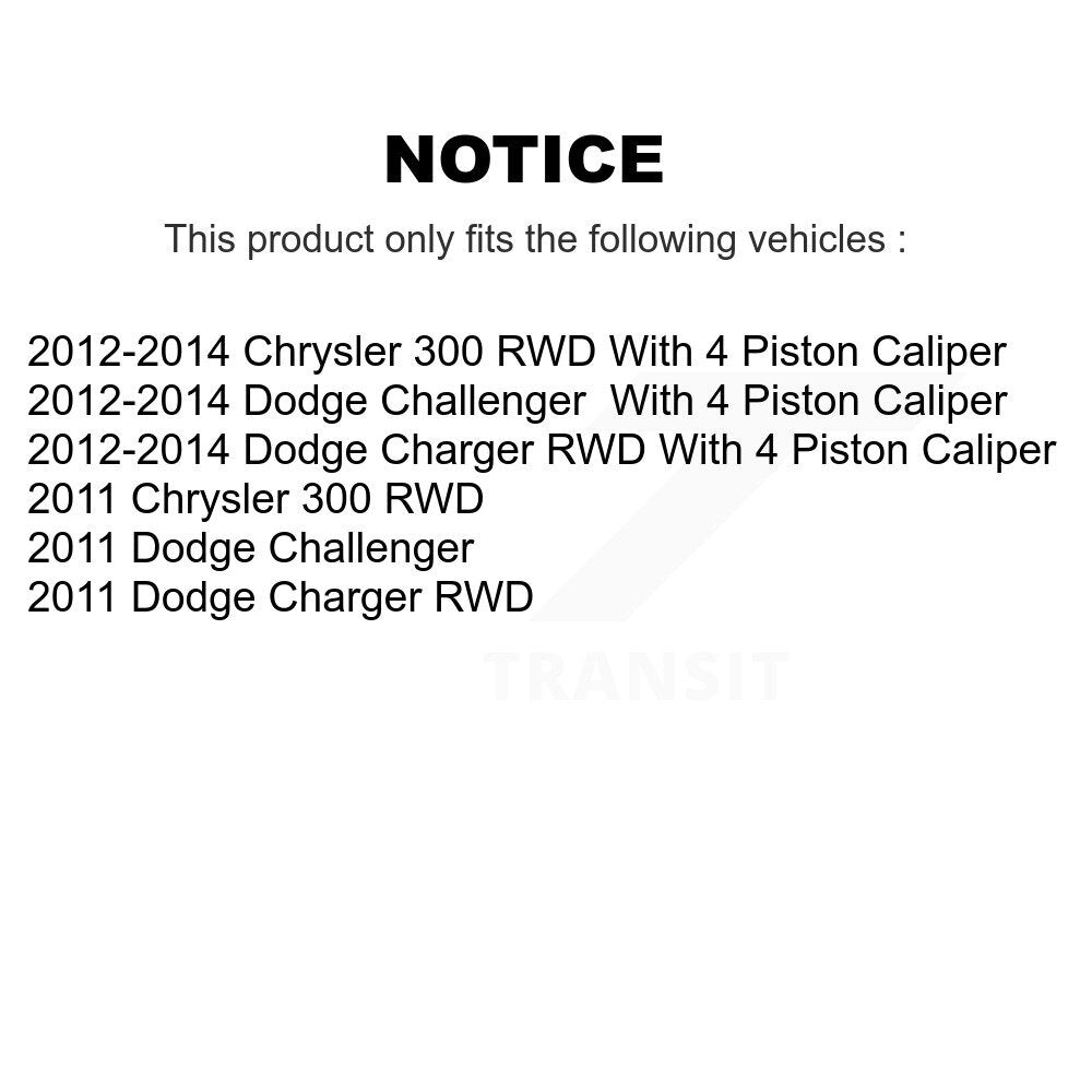 Wheel Bearing & Tie Rod End Front Kit For Dodge Chrysler 300 Charger Challenger