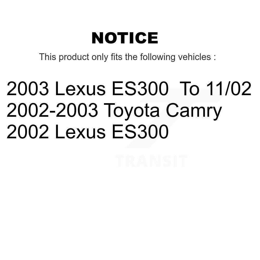 Wheel Bearing Lower Control Arm Link Front Left Kit For Toyota Camry Lexus ES300