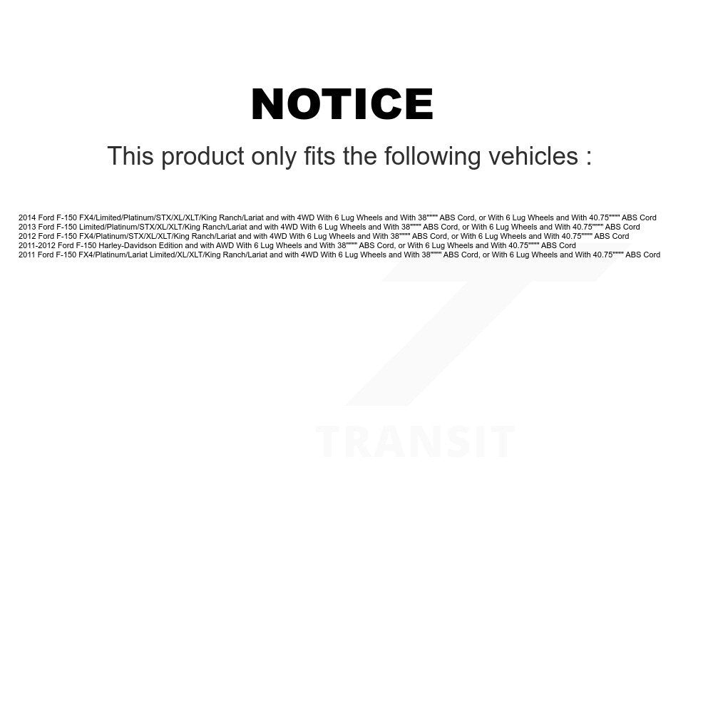 Hub Bearing Lower Ball Joint & Sway Bar Stabilizer Link Front Kit For Ford F-150