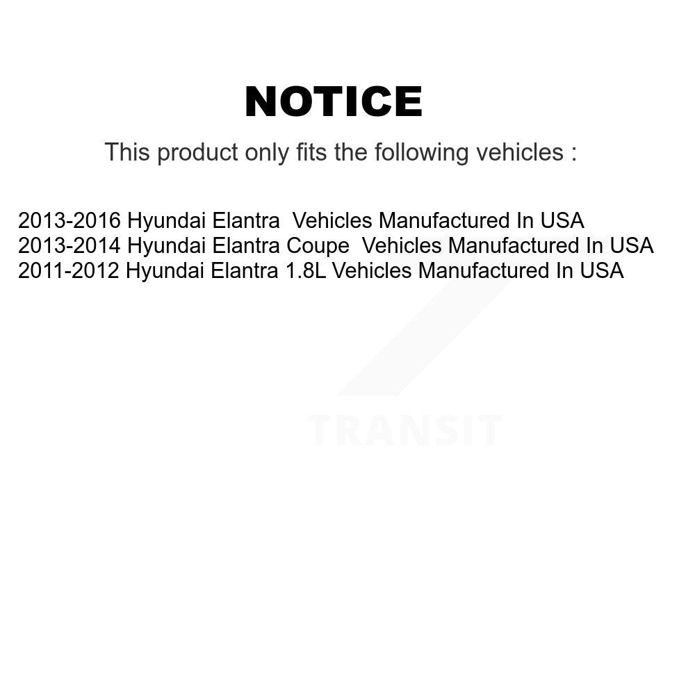 Bearing Lower Ball Joint Outer Tie Rod Link Front Right Kit For Hyundai Elantra