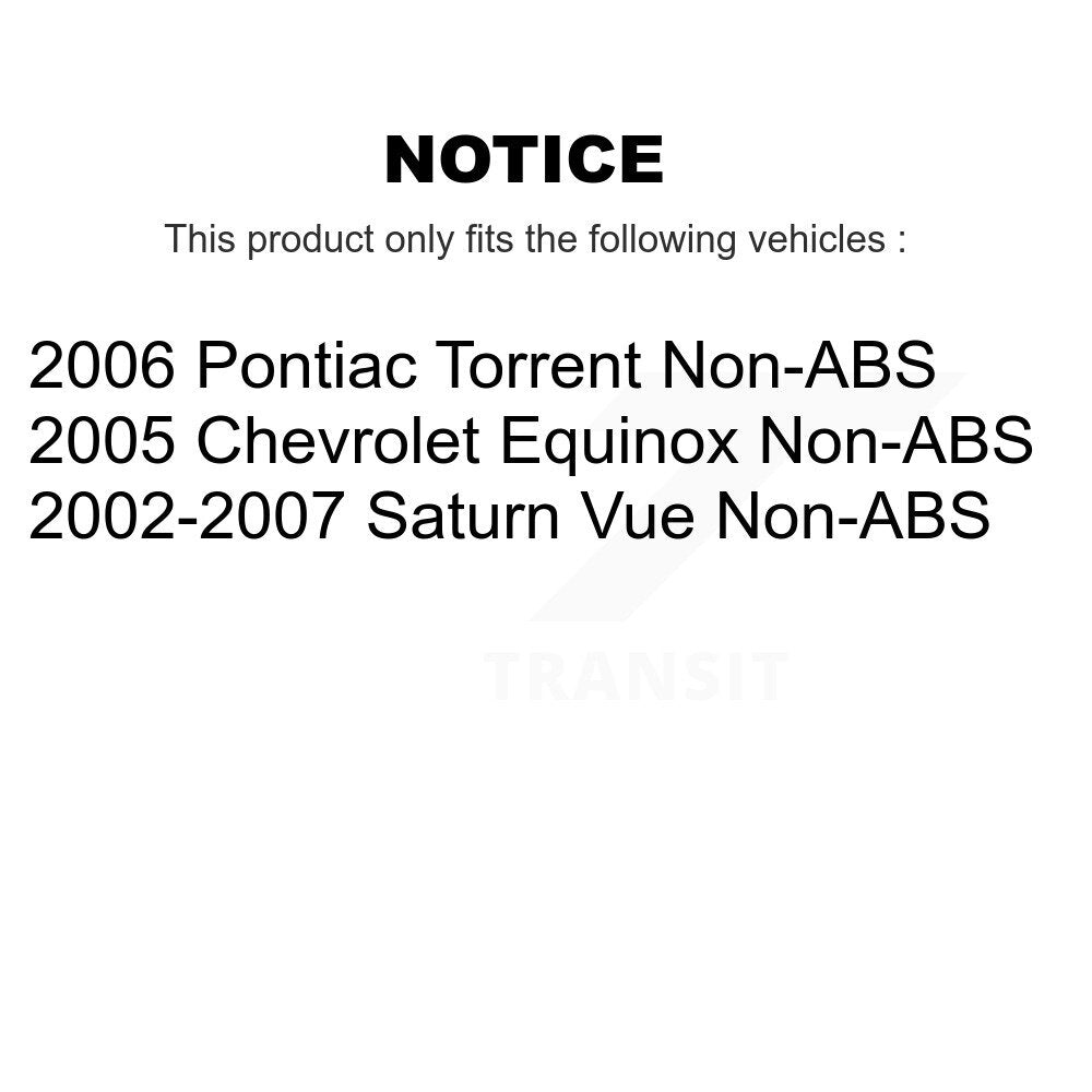 Hub Bearing Lower Ball Joint Outer Tie Rod & Link Front Right Kit For Saturn Vue