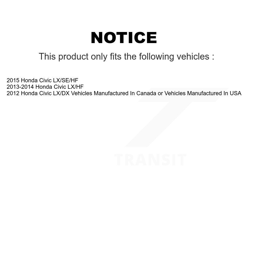 Wheel Cylinders And Drum Shoes Hub Bearing Assembly Rear Kit For Honda Civic