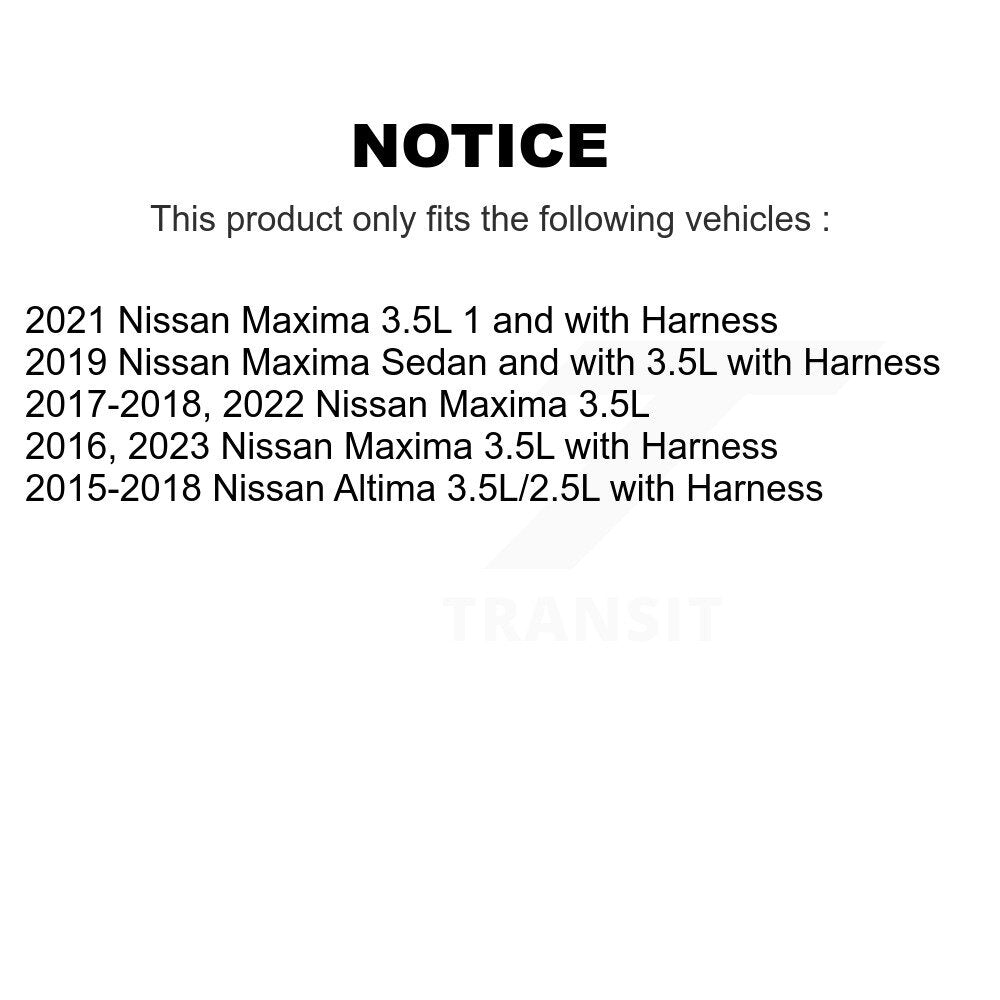 Wheel Hub Bearing And ABS Sensor Front Rear Kit For Nissan Altima Maxima