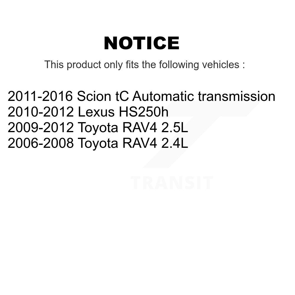 Wheel Bearing And Tie Rod End Front Kit For Toyota RAV4 Scion tC Lexus HS250h