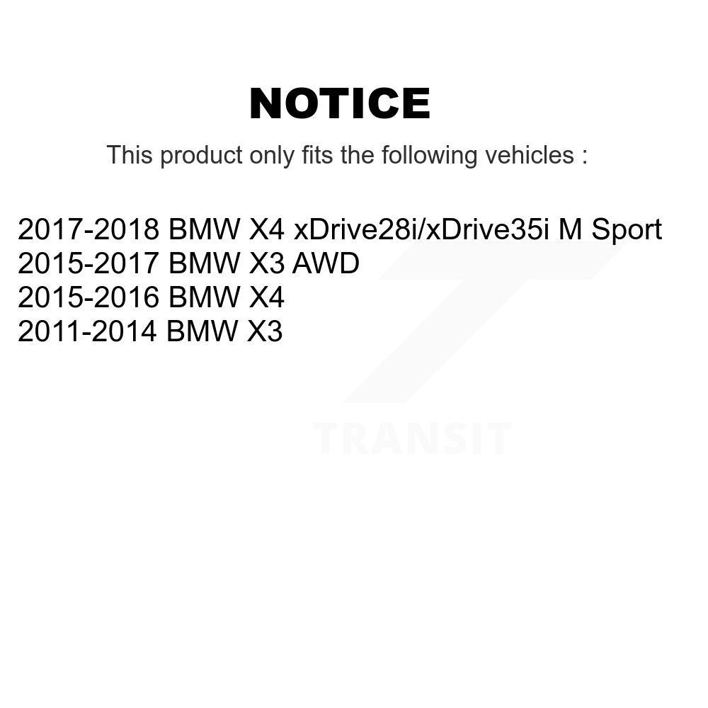 Hub Bearing Assembly And Link Front Kit For BMW X3 X4