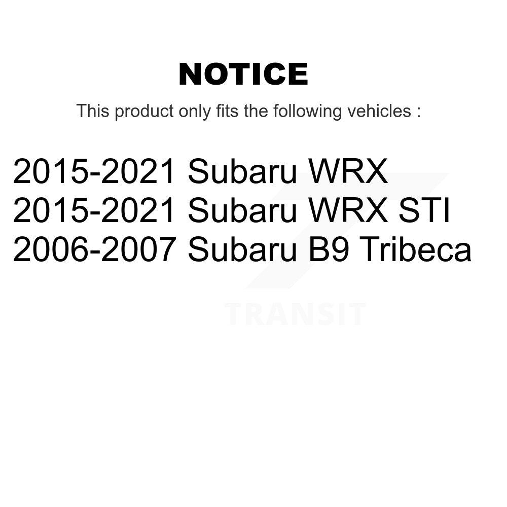 Hub Bearing Assembly And Link Front Kit For Subaru WRX STI B9 Tribeca