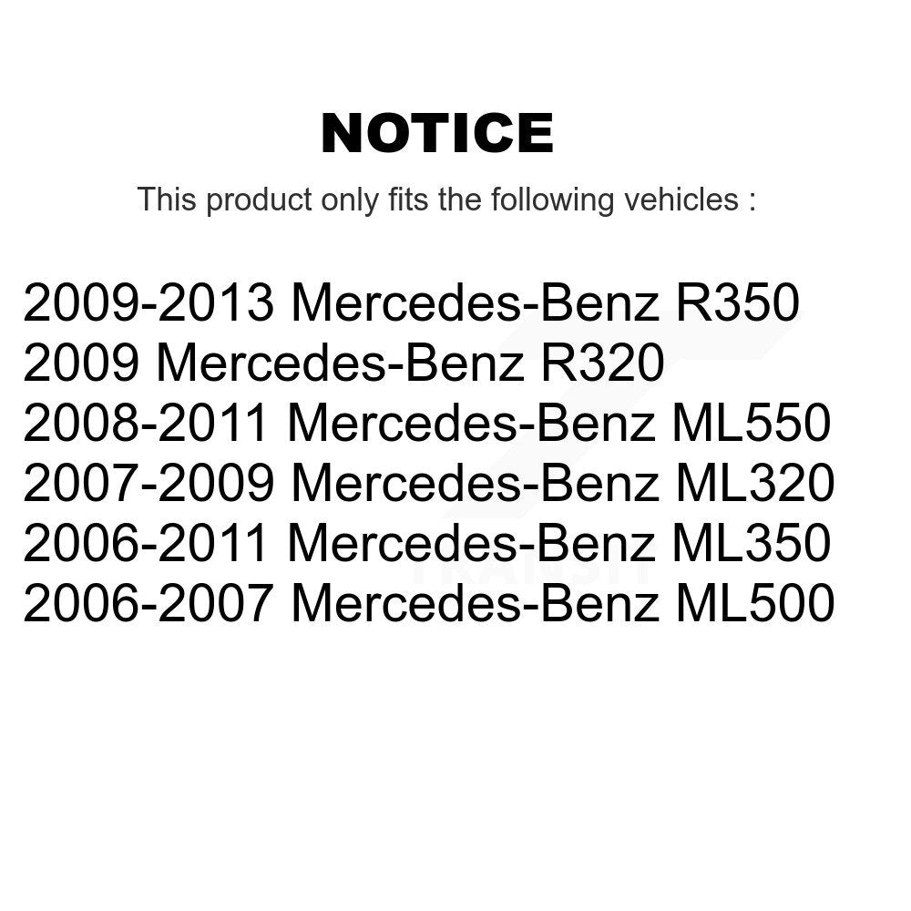 Bearing Lower Ball Joint Link Front Kit For Mercedes-Benz ML350 ML320 R350 ML550