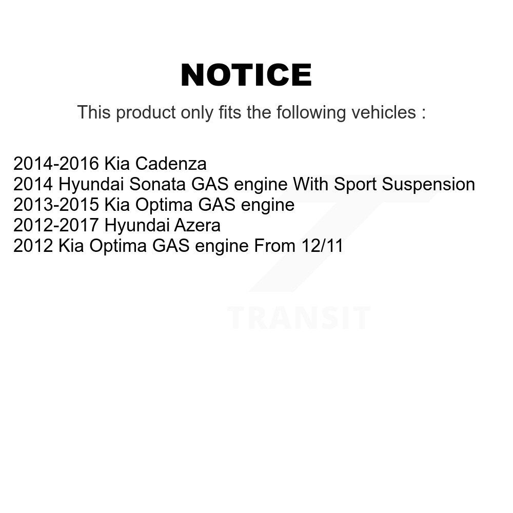 Bearing Lower Ball Joint Outer Tie Rod Link Front Left Kit For Kia Optima Sonata