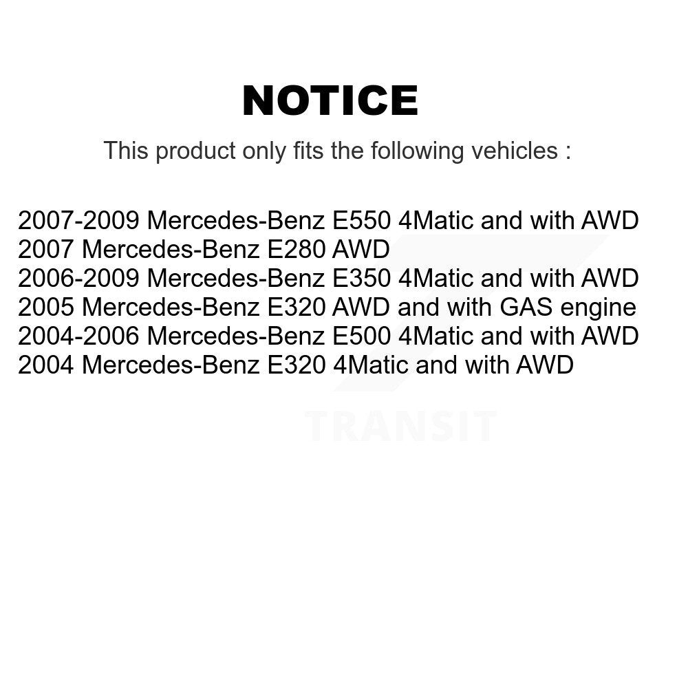 Bearing Lower Ball Joint Outer Tie Rod & Link Front Right Kit For Mercedes-Benz