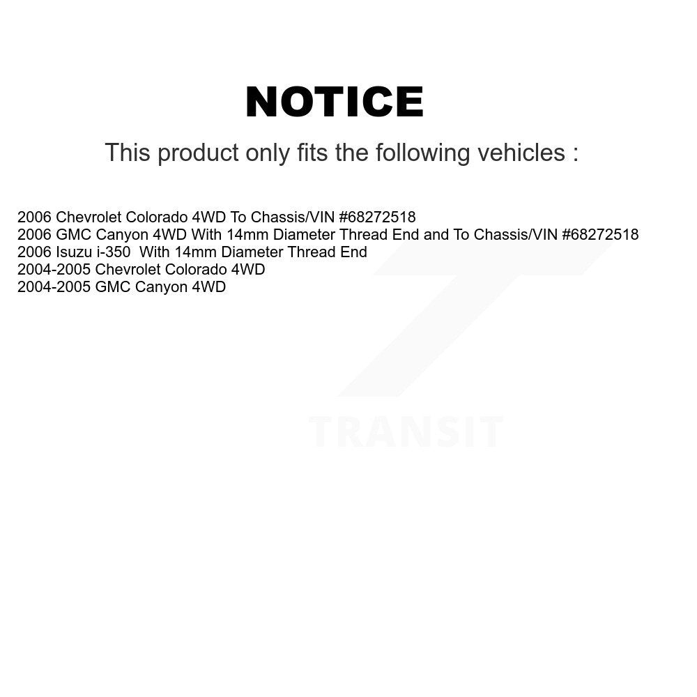 Bearing Lower Ball Joint Outer Tie Rod & Link Front Right Kit For Chevrolet GMC