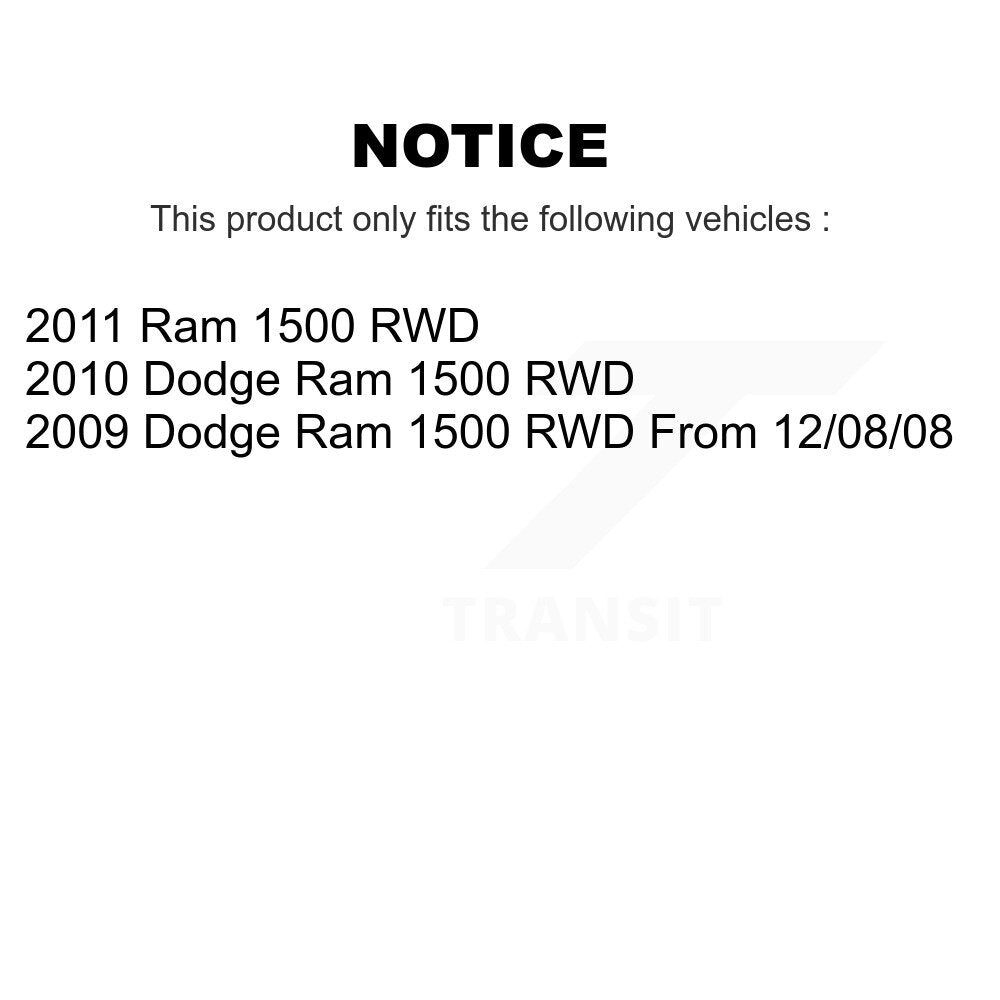 Bearing Assembly Lower Ball Joint Sway Bar Link Front Kit For Dodge Ram 1500 RWD