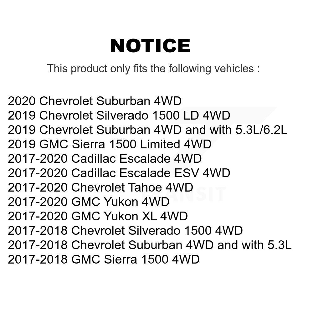 Bearing Lower Control Arm Upper Ball Joint Outer Tie Rod Link Front Kit For GMC