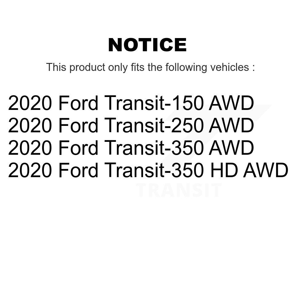 Hub Bearing Link kit Lower Ball Joint Front Kit For Ford Transit-250 Transit-150