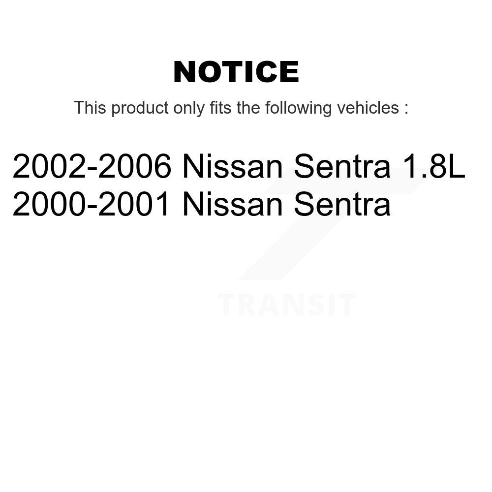 Brake Drums Rear Pair For Nissan Sentra