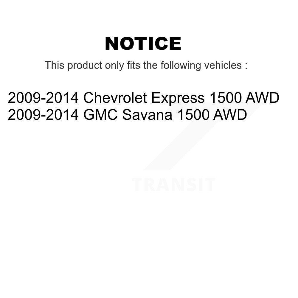 Hub Bearing Coated Brake Rotor Pad Shoe Front Rear Kit (10Pc) For Chevrolet 1500