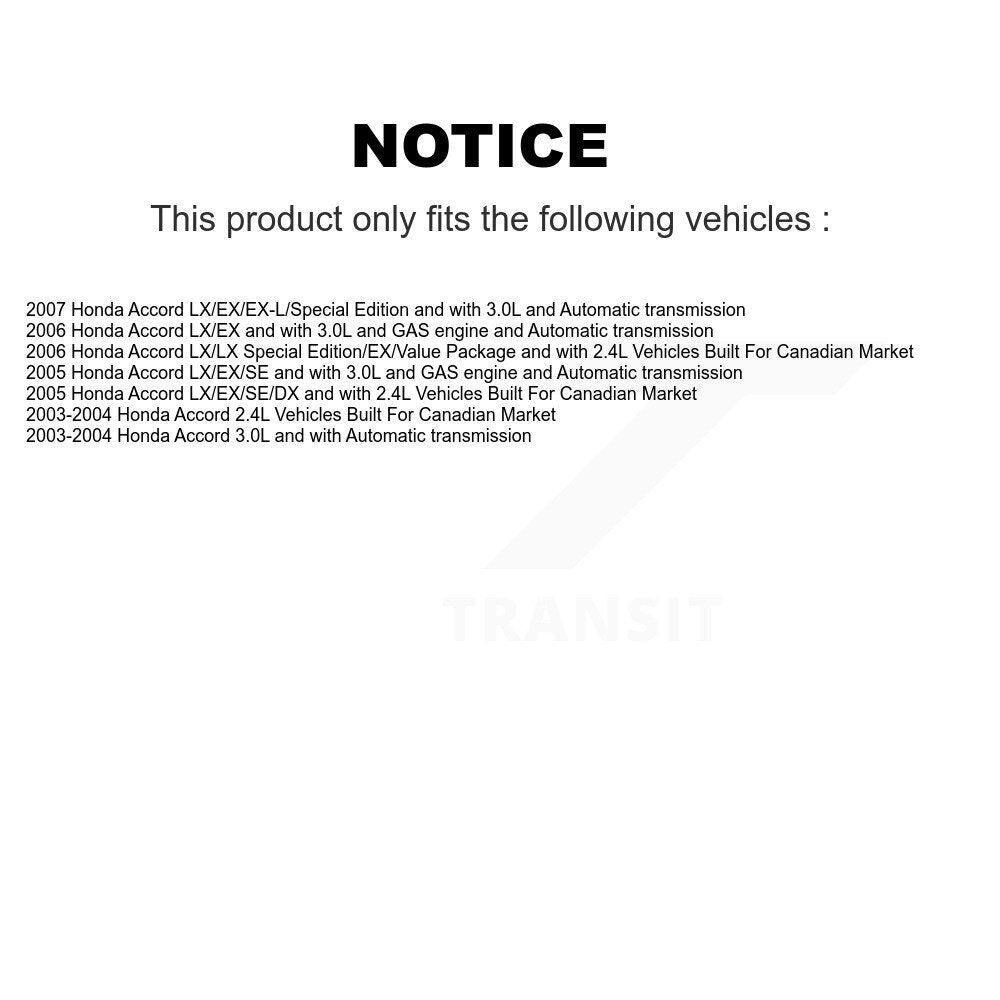 Brake Caliper Left Right Side (Driver Passenger) Front Rear Kit For Honda Accord