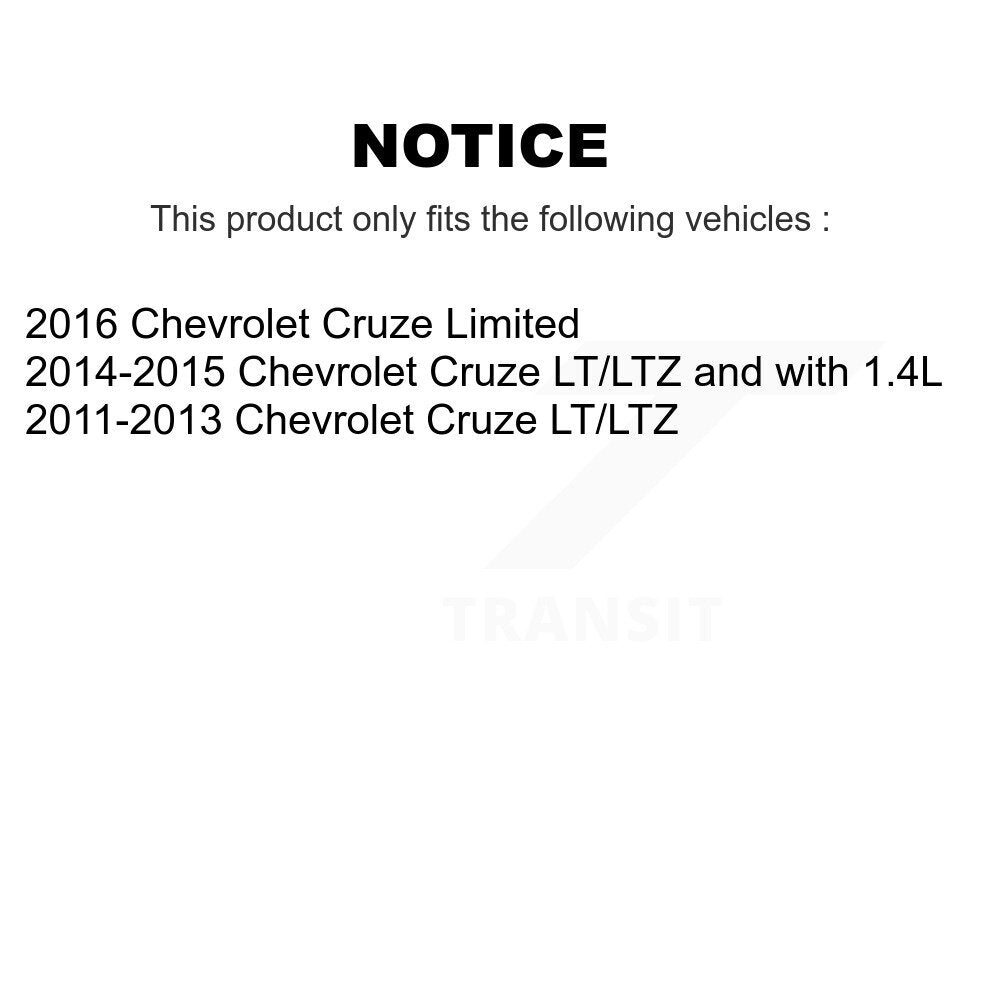 Disc Brake Caliper Left Right Side Front Rear Kit For Chevrolet Cruze Limited