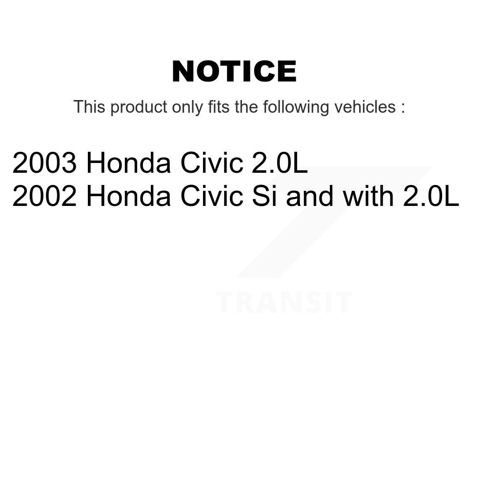 Brake Caliper Left Right Side (Driver Passenger) Front Rear Kit For Honda Civic