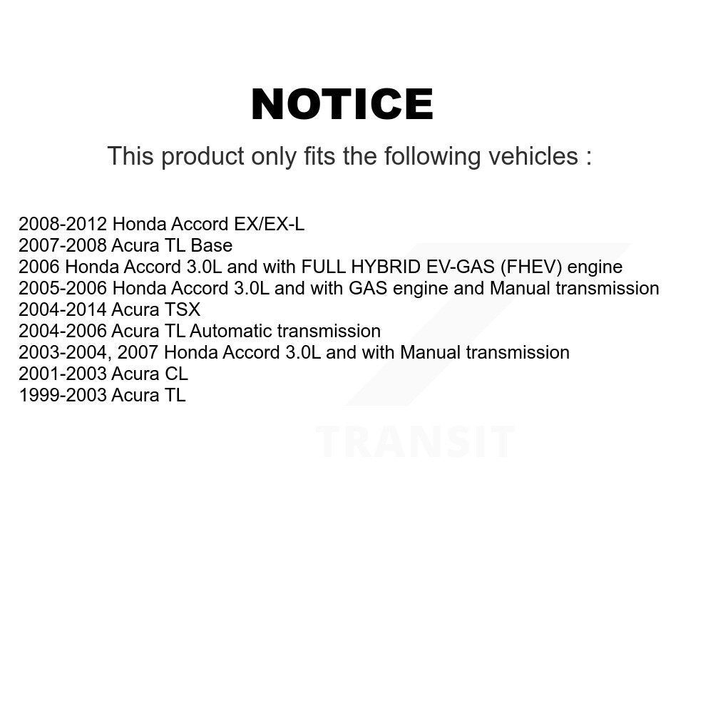 Disc Brake Caliper Left Right Side Front Kit For Honda Accord Acura TL TSX CL