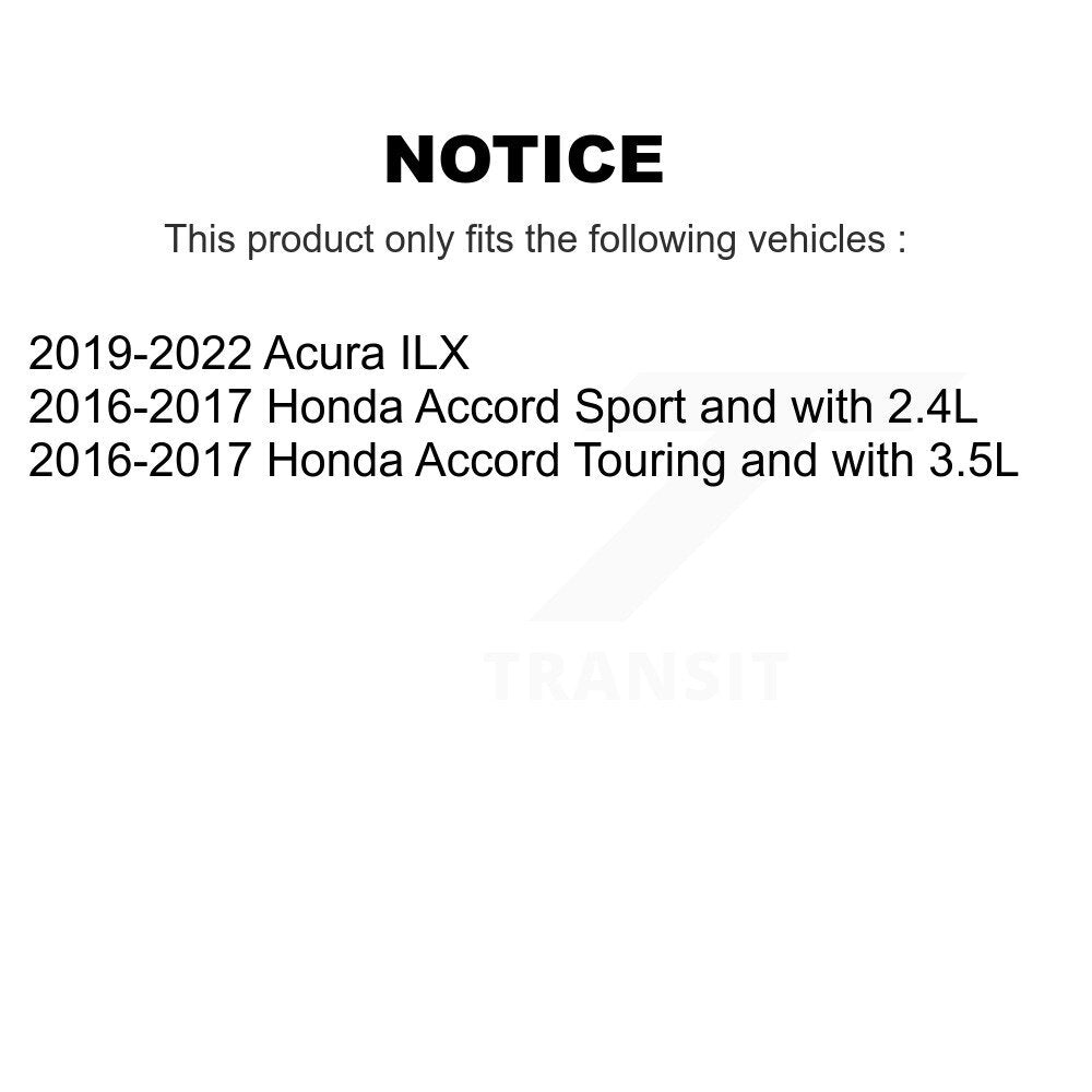 Brake Caliper Left Right (Driver Passenger) Front Kit For Honda Accord Acura ILX
