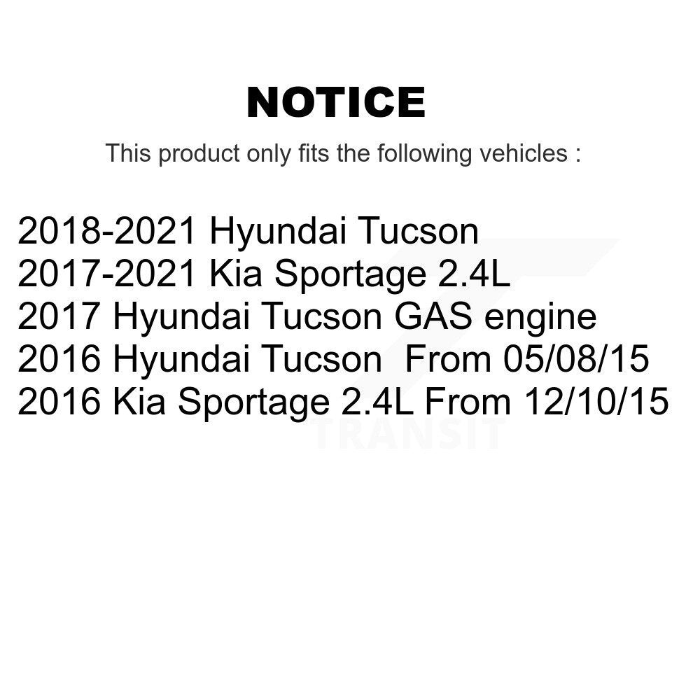 Disc Brake Caliper Left Right Side Front Kit For Hyundai Tucson Kia Sportage