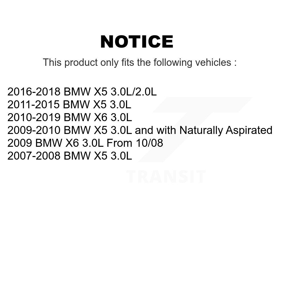 Disc Brake Caliper Left Right Side (Driver Passenger) Rear Kit For BMW X5 X6