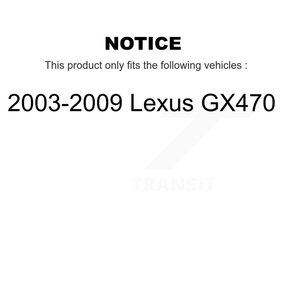 Disc Brake Caliper Left Right Side Front Rear Kit For 2003-2009 Lexus GX470