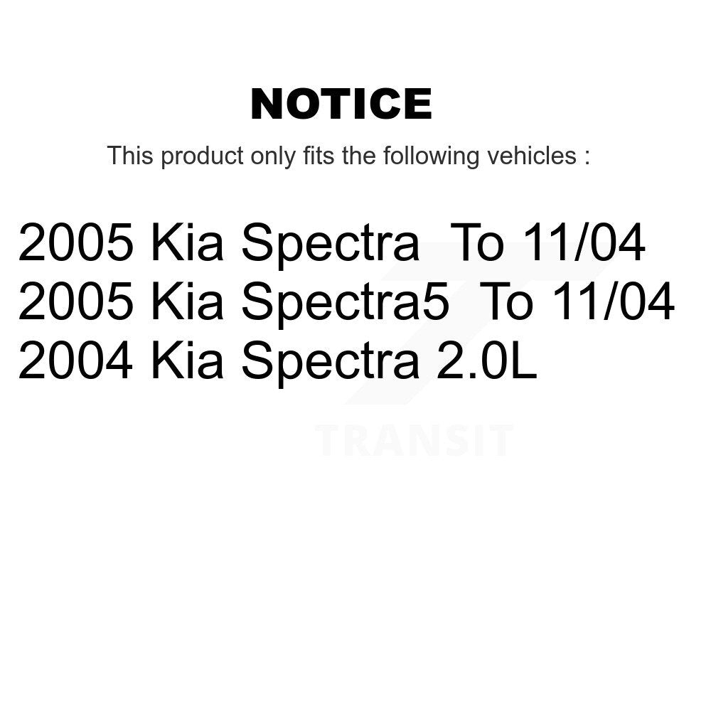 Disc Brake Caliper Left Right Side Front Rear Kit For Kia Spectra Spectra5