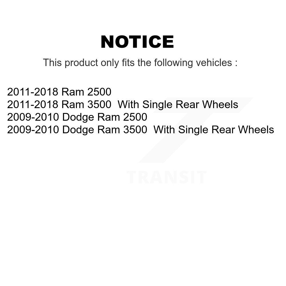 Brake Caliper Left Right Driver Passenger Front Rear Kit For Ram 3500 2500 Dodge