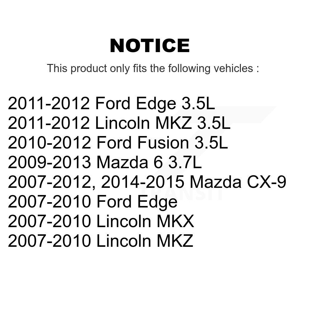 Serpentine Belt Power Steering KBR-4PK920EE For Ford Edge Fusion Mazda 6 Lincoln