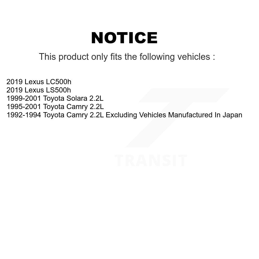 Serpentine Belt KBR-5030295 For Toyota Camry Solara Lexus LC500h LS500h TX550h+