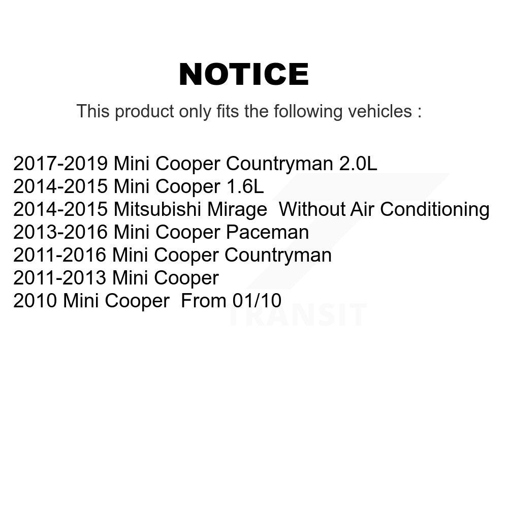 Serpentine Belt Main Drive KBR-5060353 For Mini Cooper Countryman Mitsubishi