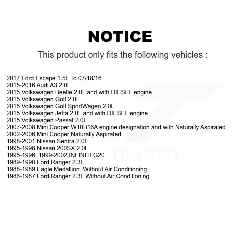 Serpentine Belt KBR-5060405 For Ford Escape Volkswagen Jetta Golf Mini Cooper A3