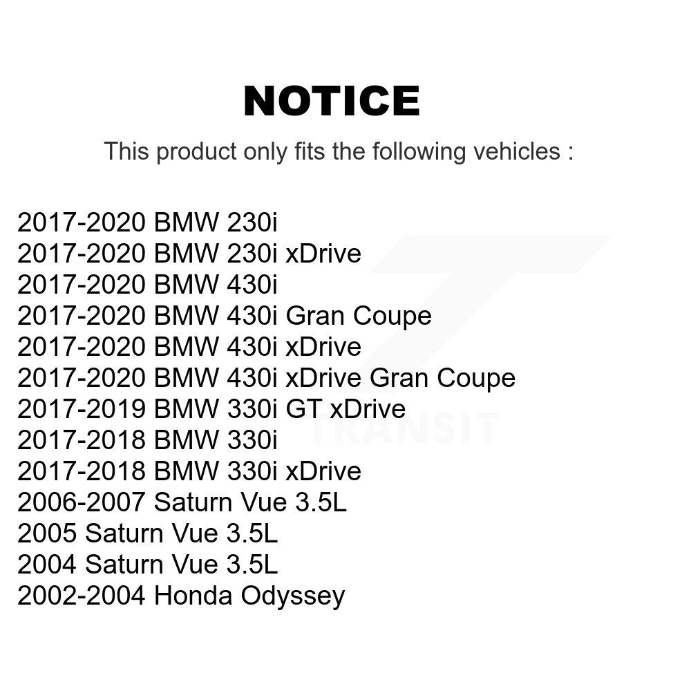Serpentine Belt KBR-5060458 For BMW 330i xDrive Honda Odyssey Saturn Vue 230i GT