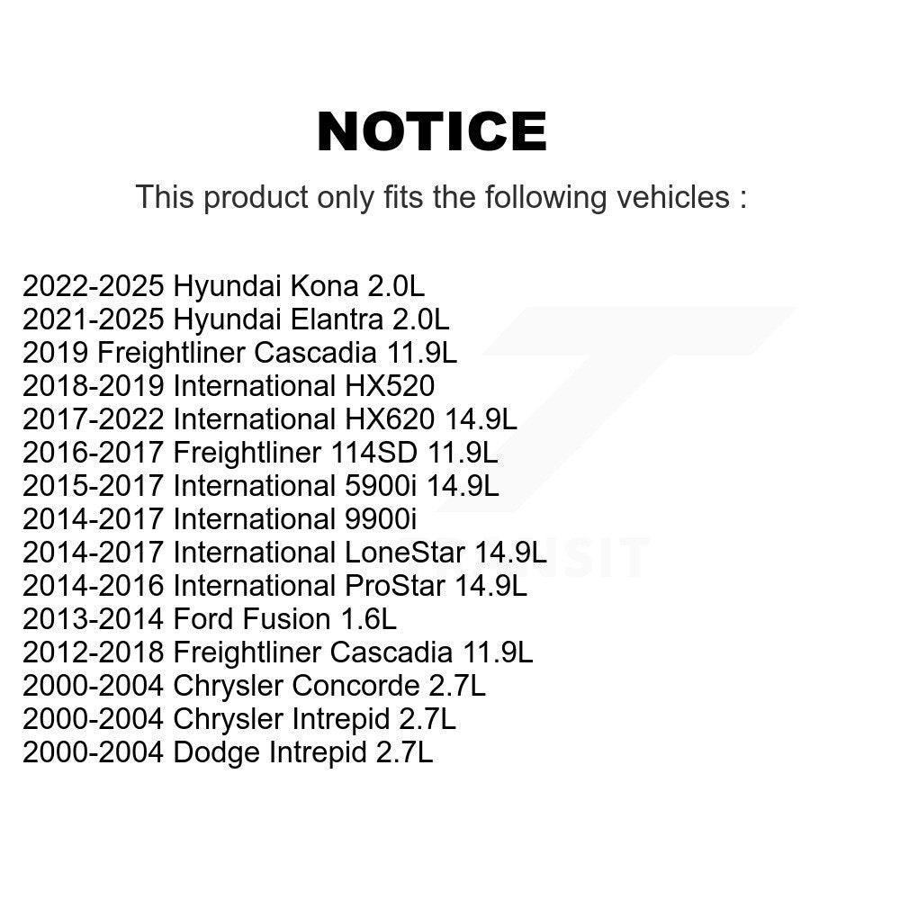 Serpentine Belt KBR-5060630 For Hyundai Elantra Ford Fusion Intrepid Chrysler N