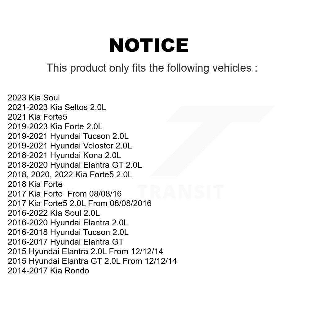 Serpentine Belt Main Drive KBR-5060701 For Hyundai Elantra Kia Tucson Kona Forte