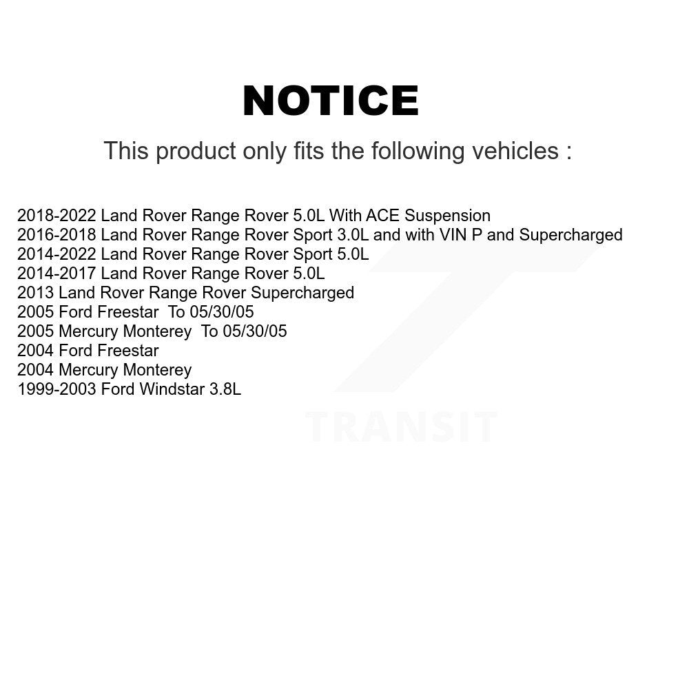 Serpentine Belt Main Drive KBR-5060963 For Land Rover Range Sport Ford Windstar